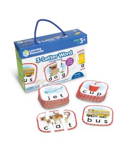 3-Letter Word Puzzle Cards