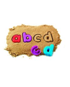 Sand Mouldsâ€“Lowercase Alphabet