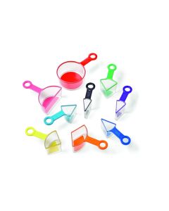 Rainbow Fraction Measuring Cups Pack of 9