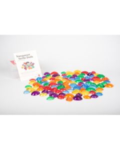 Transparent Tactile Shells Pack of 108