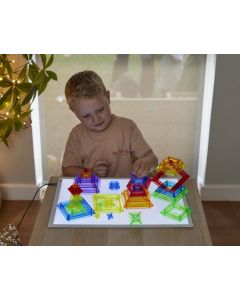 Translucent Construction Squares Pack of 30