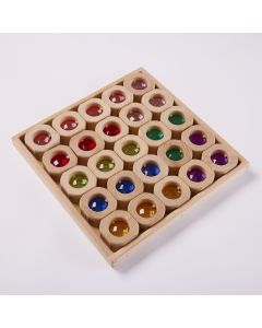 Rainbow Gem Coins Pack of 25