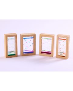 Wooden Sensory Blocks Pack of 4