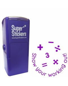 Teacher Stamp | Education Marking Stamp - Show Your Working Out Symbols