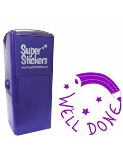 Teacher Stamp | Education Marking Stamp - Well Done Pencil Design