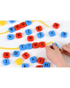 Lacing Letter Beads