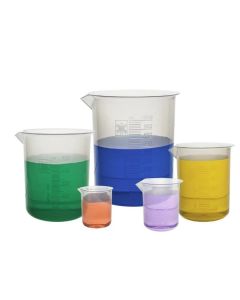 Beaker Polyprop Pack of 5