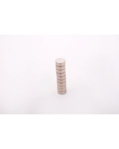 Neodymium Magnetic Disks Pack 10