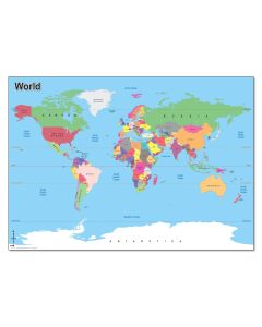 A1 World Simple Map