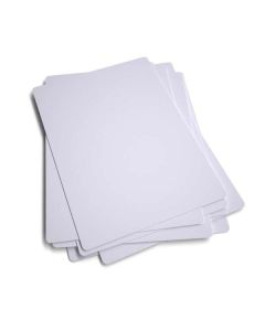 A4 Budget Plain Whiteboards Pack of 10