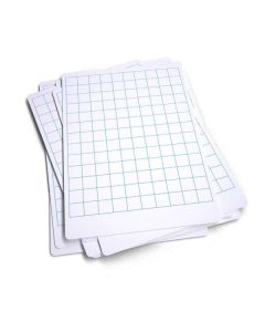 Budget Gridded Whiteboards Pack of 10