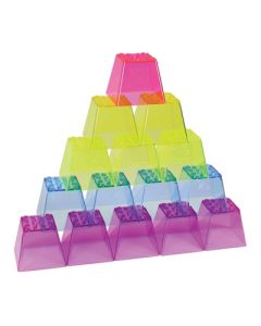 Crystal Colour Stacking Blocks