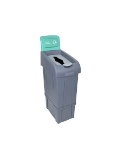 Mixed Recycling Bin with Lid 80 Litres