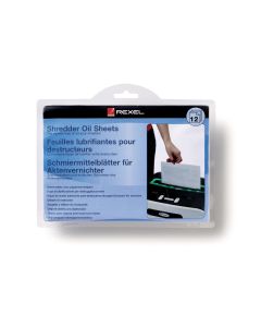 Rexel Shredder Oil Sheets Pack of 12
