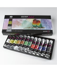 Specialist Crafts Spectrum Artist Watercolour Set
