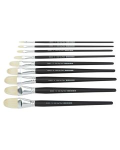 Artist Filbert Hog Brush Set