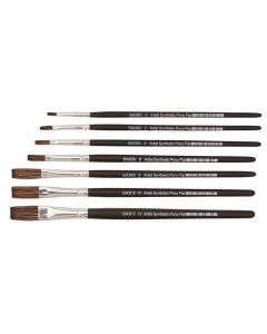 Artist Flat Pony Brush Set