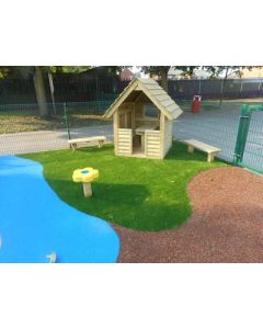 Outdoor Wooden Nursery Den