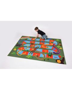 Jungle Snakes and Ladders Mat
