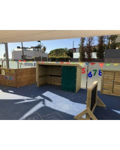 Outdoor Park and Ride Storage Unit
