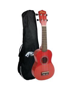 Soprano Ukelele Red
