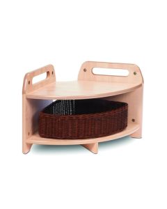 Low Corner Unit with 1  Basket