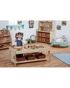Investigative Play Table with 4 Baskets