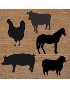 Farmyard Animals Chalkboards