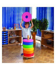 Cushion & Trolley Donut Multi Seat Cushions Assorted Pack of 12