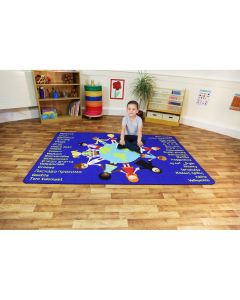 Children of the World Welcome Carpet