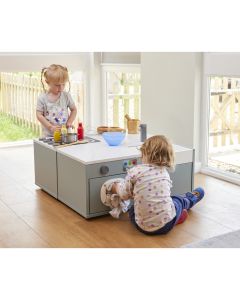 Wild Wood Island Kitchen Toddler Height