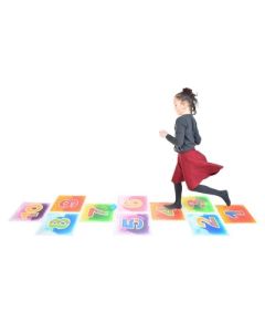 Hopscotch Liquid Floor Tiles Pack of 10