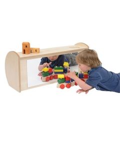 Toddler Mini Shelf Unit with Mirror