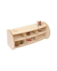 Toddler Mini 2 Shelf Unit with Dividers