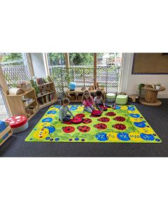 Back To Nature Chloe Caterpillar Numeracy & Literacy Carpet