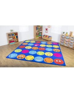 Emotions Interactive Square Carpet