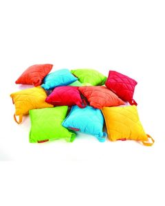 Quilted Square Outdoor Cushions Set 10