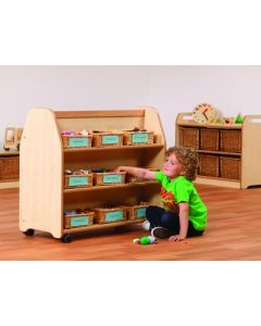 Mobile Double Sided Trolley