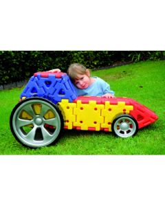 Giant Polydron Vehicle Builders Set of 32 Pieces