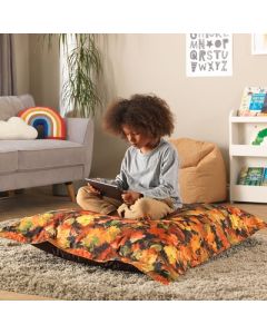 Nature Floor Cushions Autumn Leaves