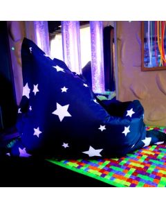Star Print Floor Cushion