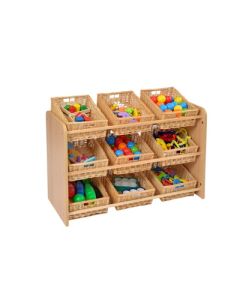 Room Scenes Classroom Tidy with 9 Willow Baskets