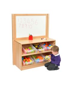 Room Scenes Angled Tidy With Trays & Drywipe/Mirror Divider