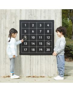 Outdoor - Number 1-20 Chalkboard