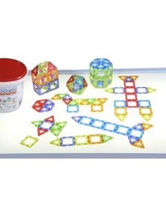 Transclucent Magnetic Polydron  Class Set