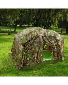 Folding Den With Camouflage Den Kit