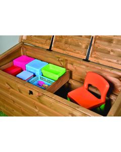 Outdoor Storage Chest Installed