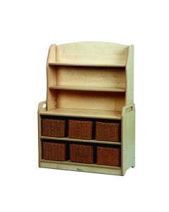 Welsh Dresser Display Storage with Baskets