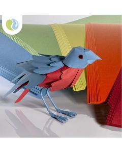 Recycled Bright Coloured Board Pack - 340 Microns