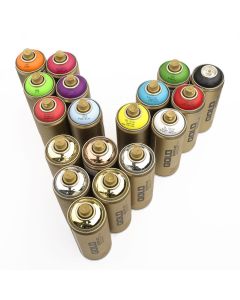 Montana GOLD Matt Spray Paints Metallics Set